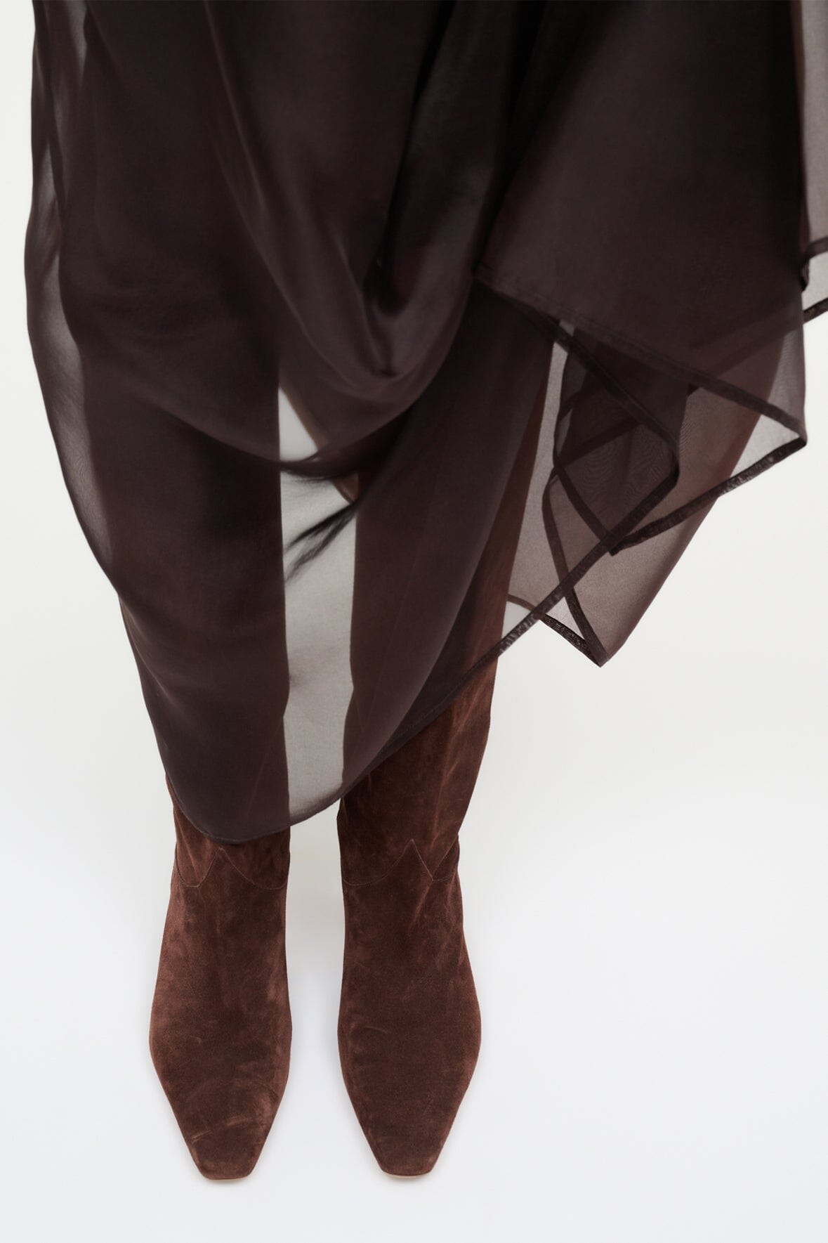 WESTERN WALLY BOOT | MAHOGANY SUEDE - Image 8