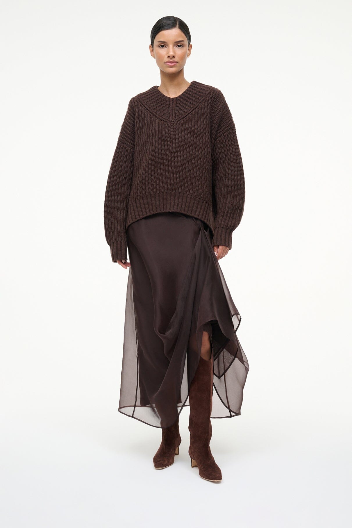 WESTERN WALLY BOOT | MAHOGANY SUEDE - Image 2