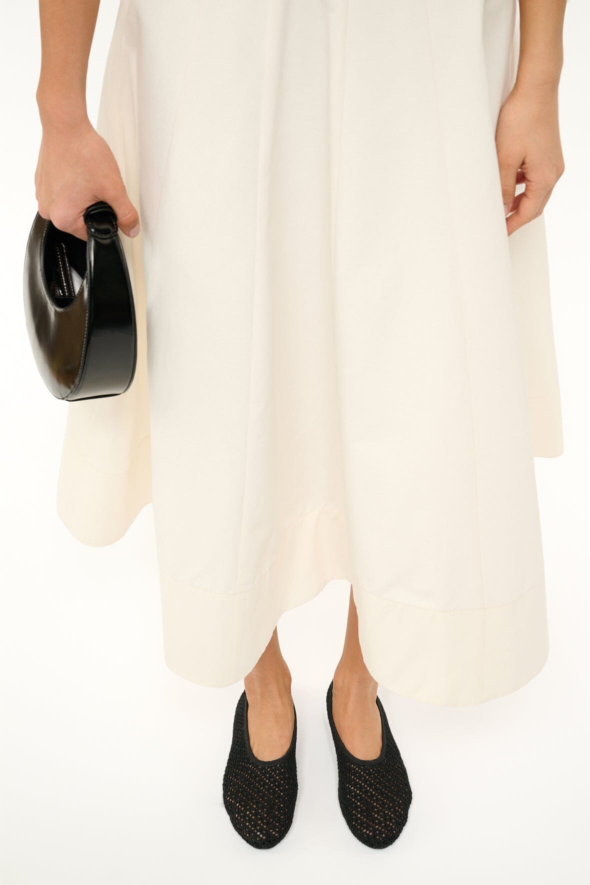 ALBA BALLET FLAT | BLACK CROCHET - Image 4