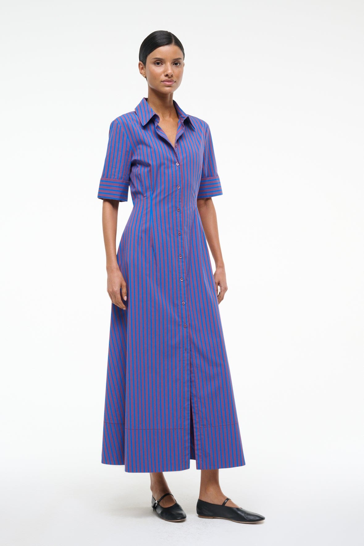 JOAN DRESS | ATLAS STRIPE - Image 2