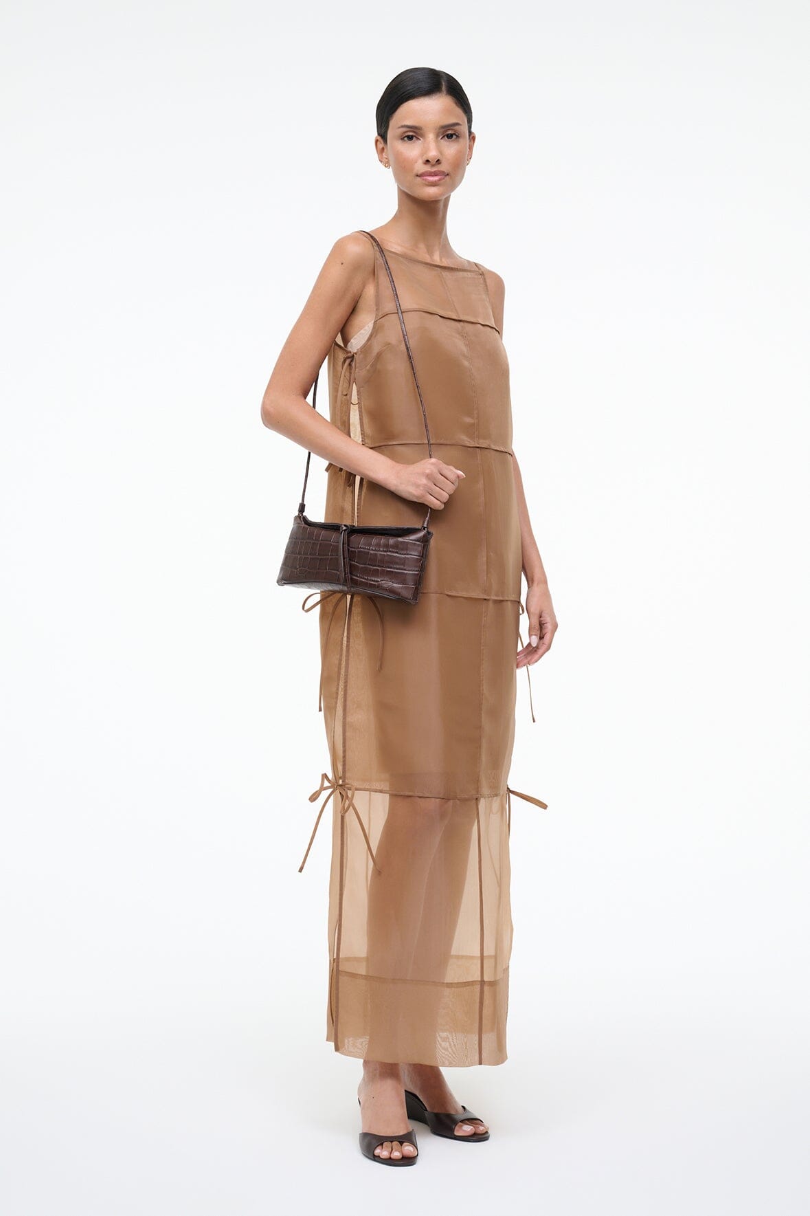 EVE CLUTCH | ESPRESSO CROCO - Image 4