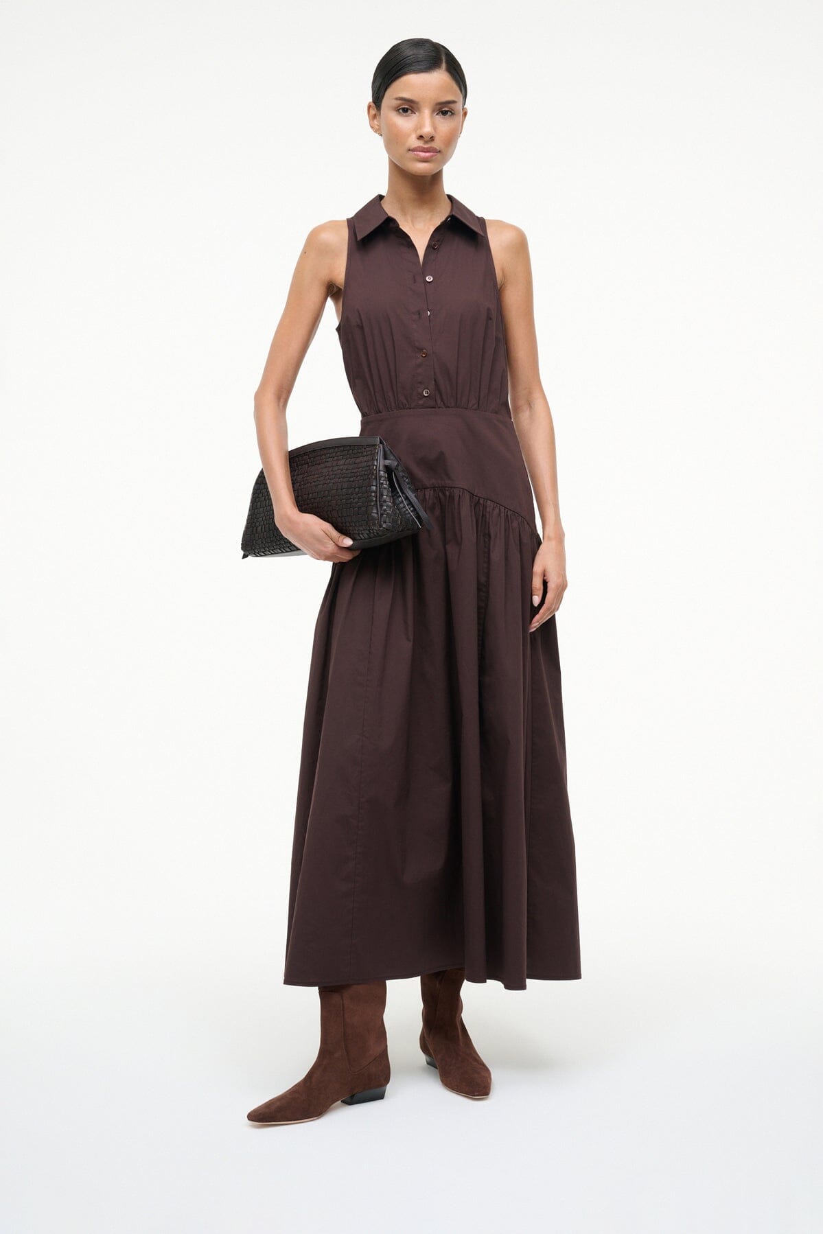 WALLY FLAT BOOT | MAHOGANY SUEDE - Image 2