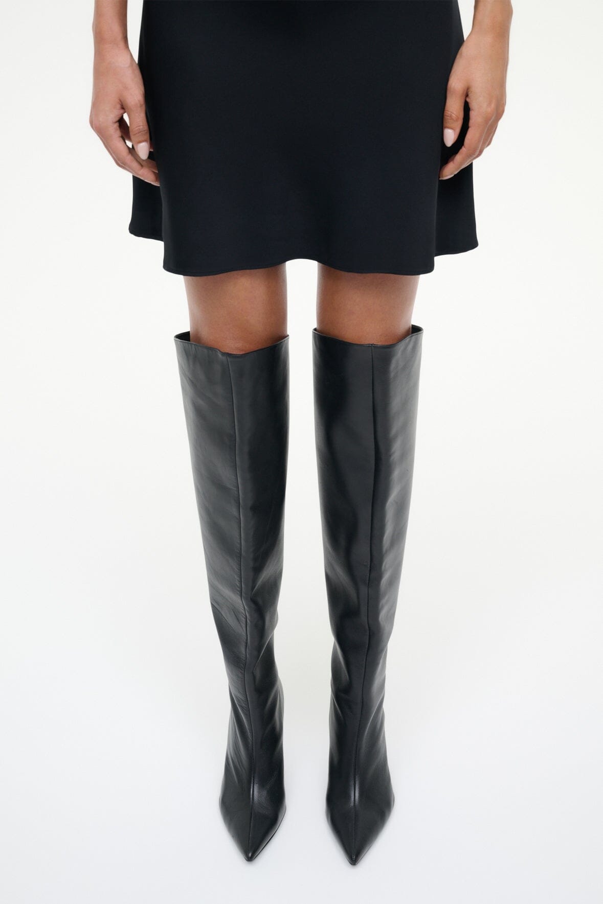 SEBASTIAN OVER THE KNEE BOOT | BLACK - Image 6