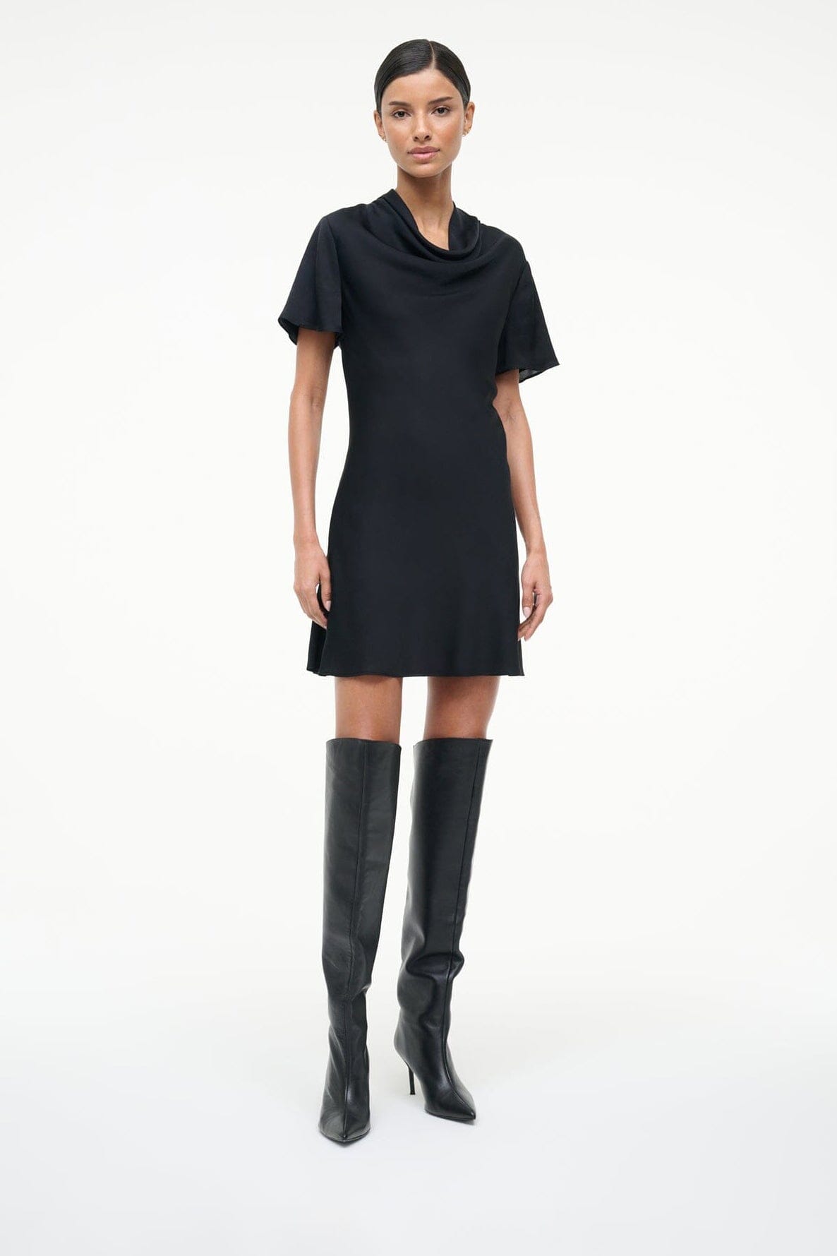 SEBASTIAN OVER THE KNEE BOOT | BLACK - Image 2