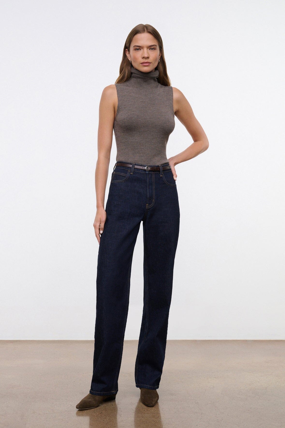 LEO HIGH RISE JEAN | INDIGO