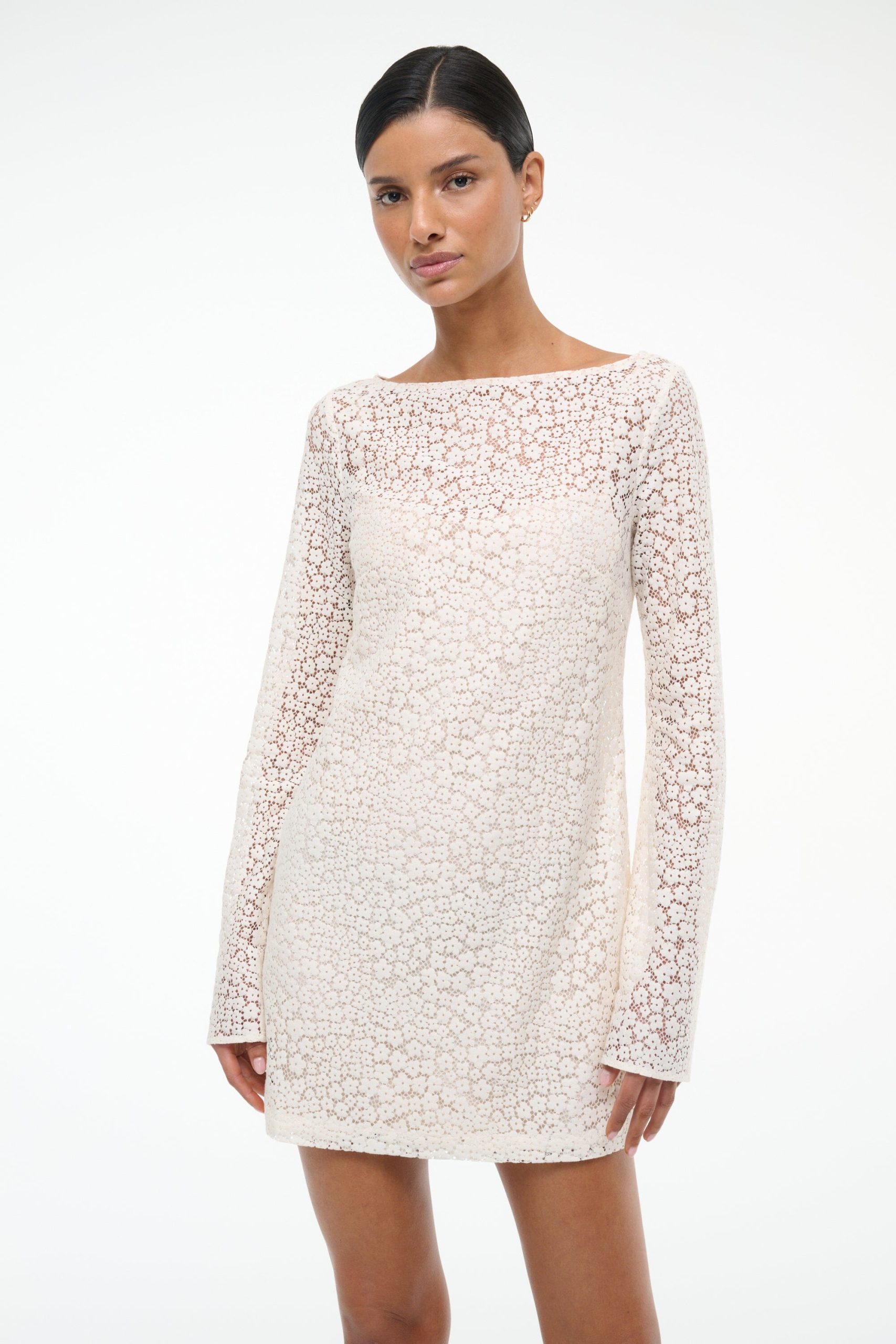MAYA DRESS | TINY BLOOM IVORY - Image 4