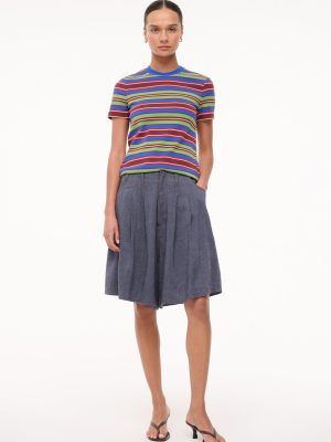 WEEKEND CREW TEE | SPECTRUM STRIPE