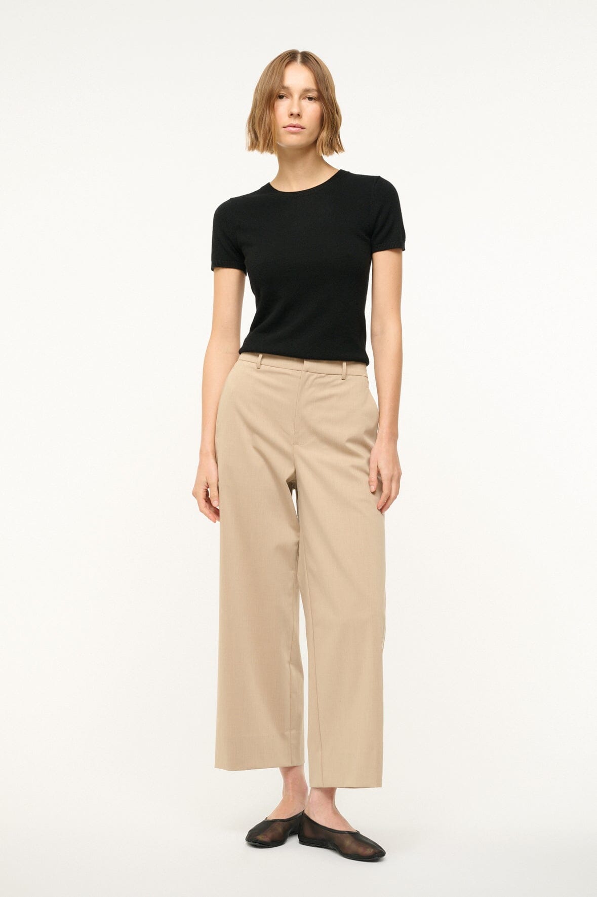 CROPPED PRINCE PANT | STONE - Image 2