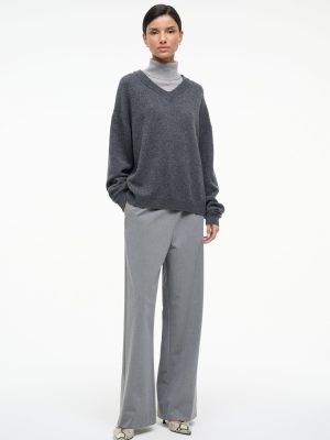 DORIS CASHMERE SWEATER | CHARCOAL