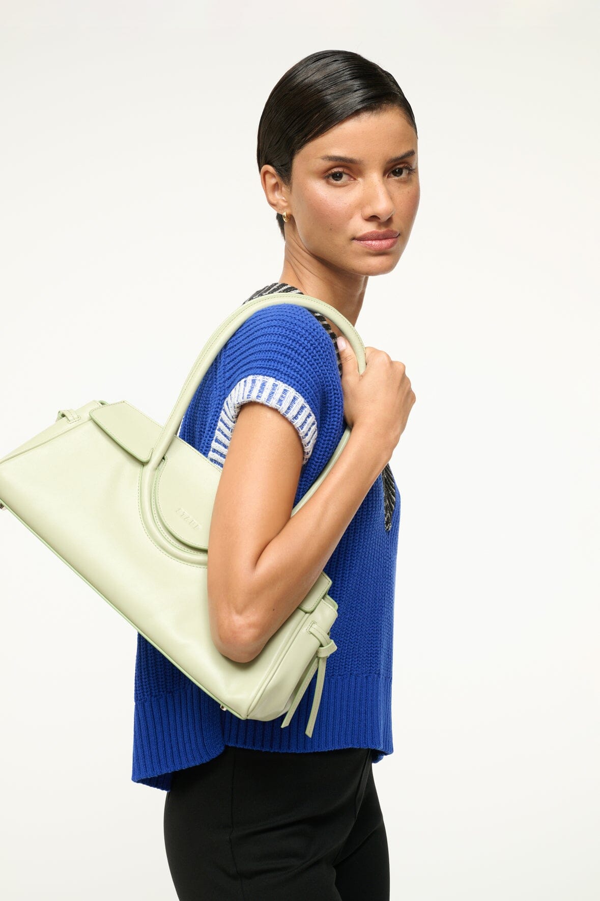 MAUDE SHOULDER BAG | PALE JADE - Image 2
