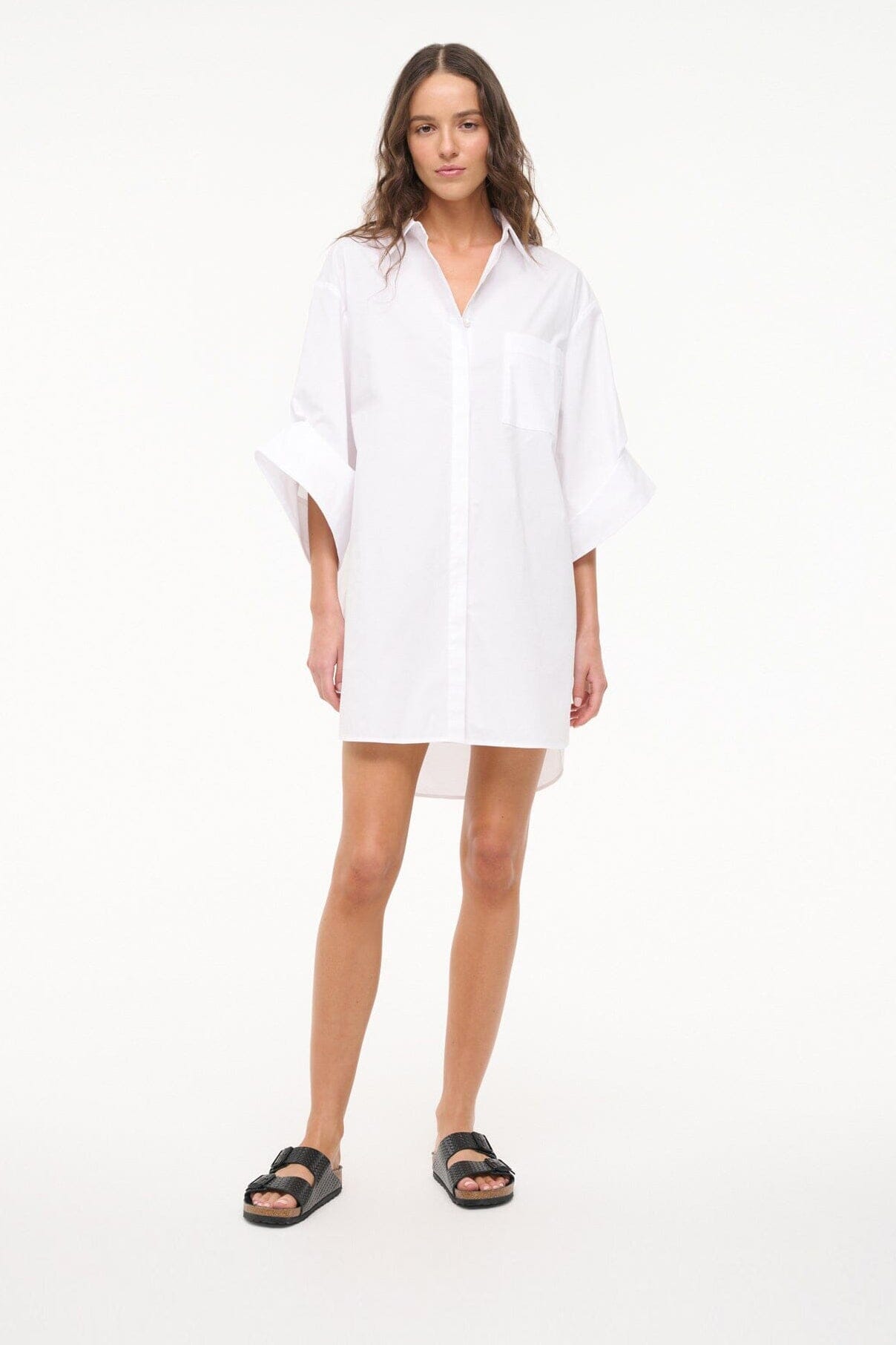 BIRKENSTOCK ARIZONA WOVEN EMBOSSED SANDAL | BLACK - Image 2