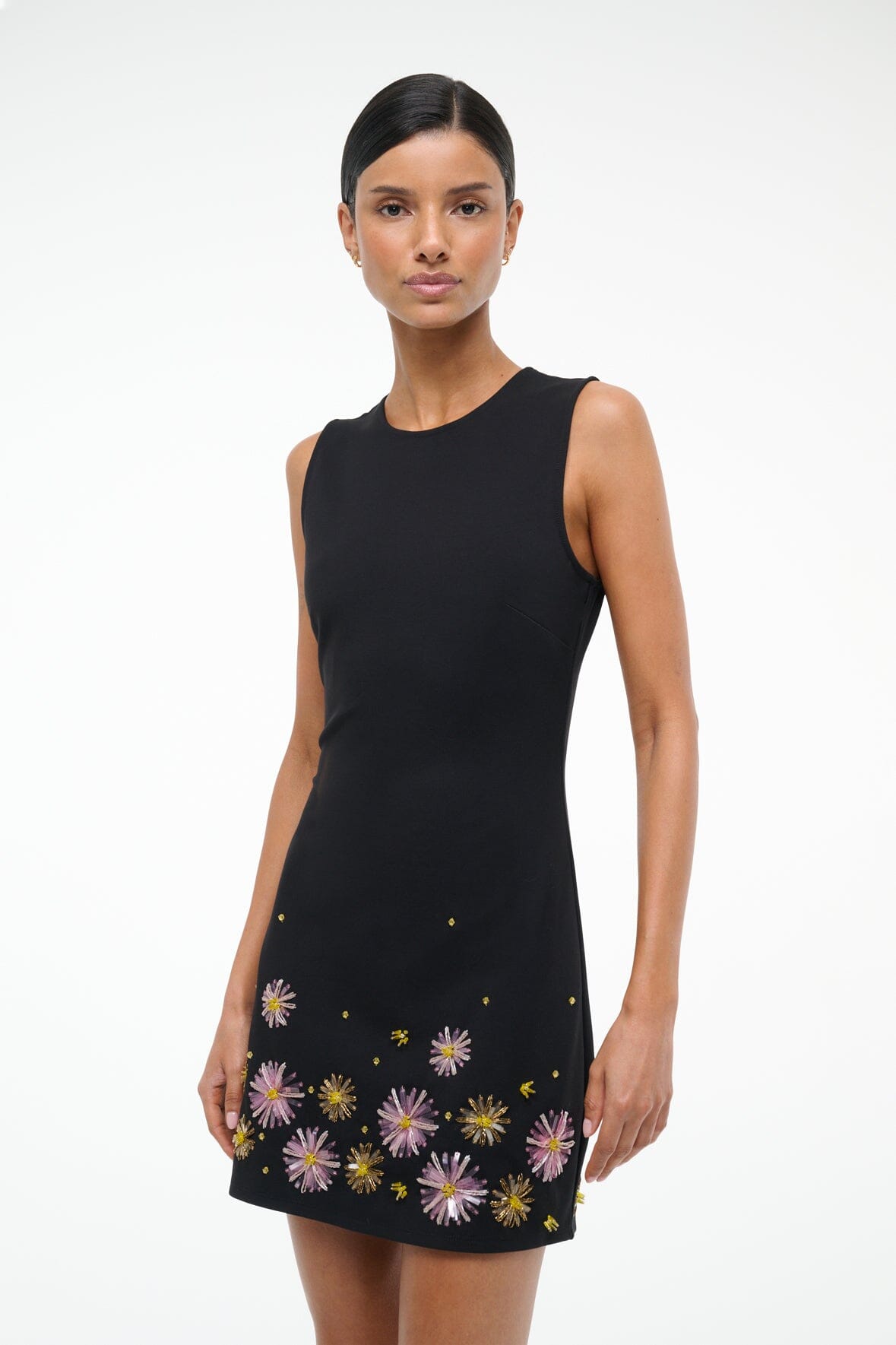 MERCER DRESS | DAHLIA DAYDREAM BLACK - Image 4