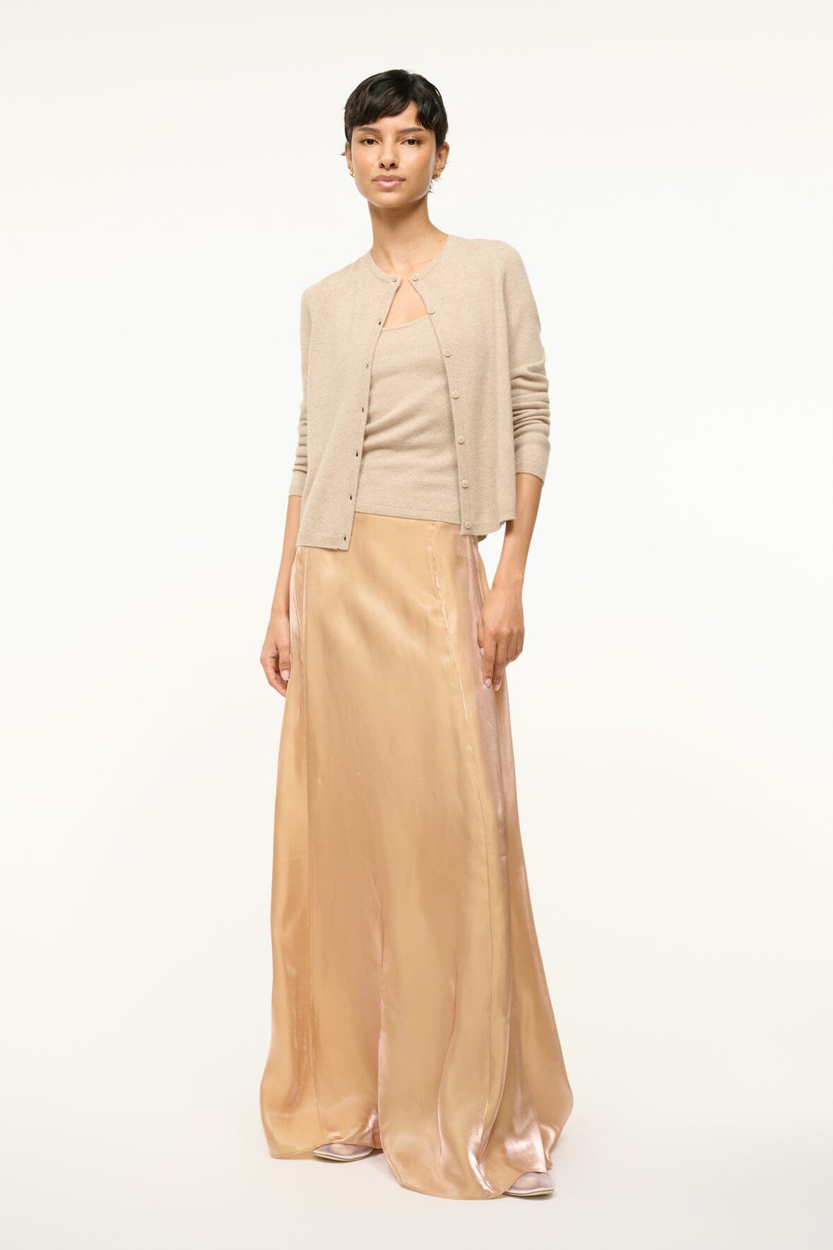 VINCENZO SKIRT | ROSE GOLD