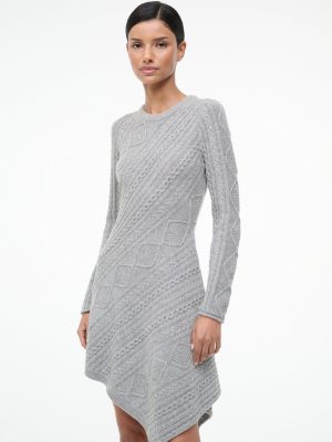 EVA SWEATER DRESS | HEATHER GREY