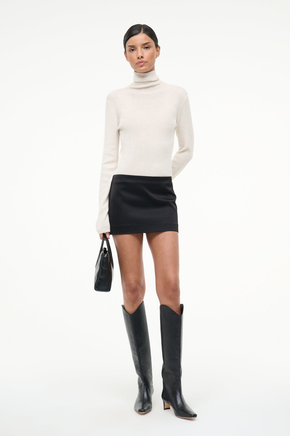 TONI SUPERFINE CASHMERE SWEATER | IVORY - Image 4
