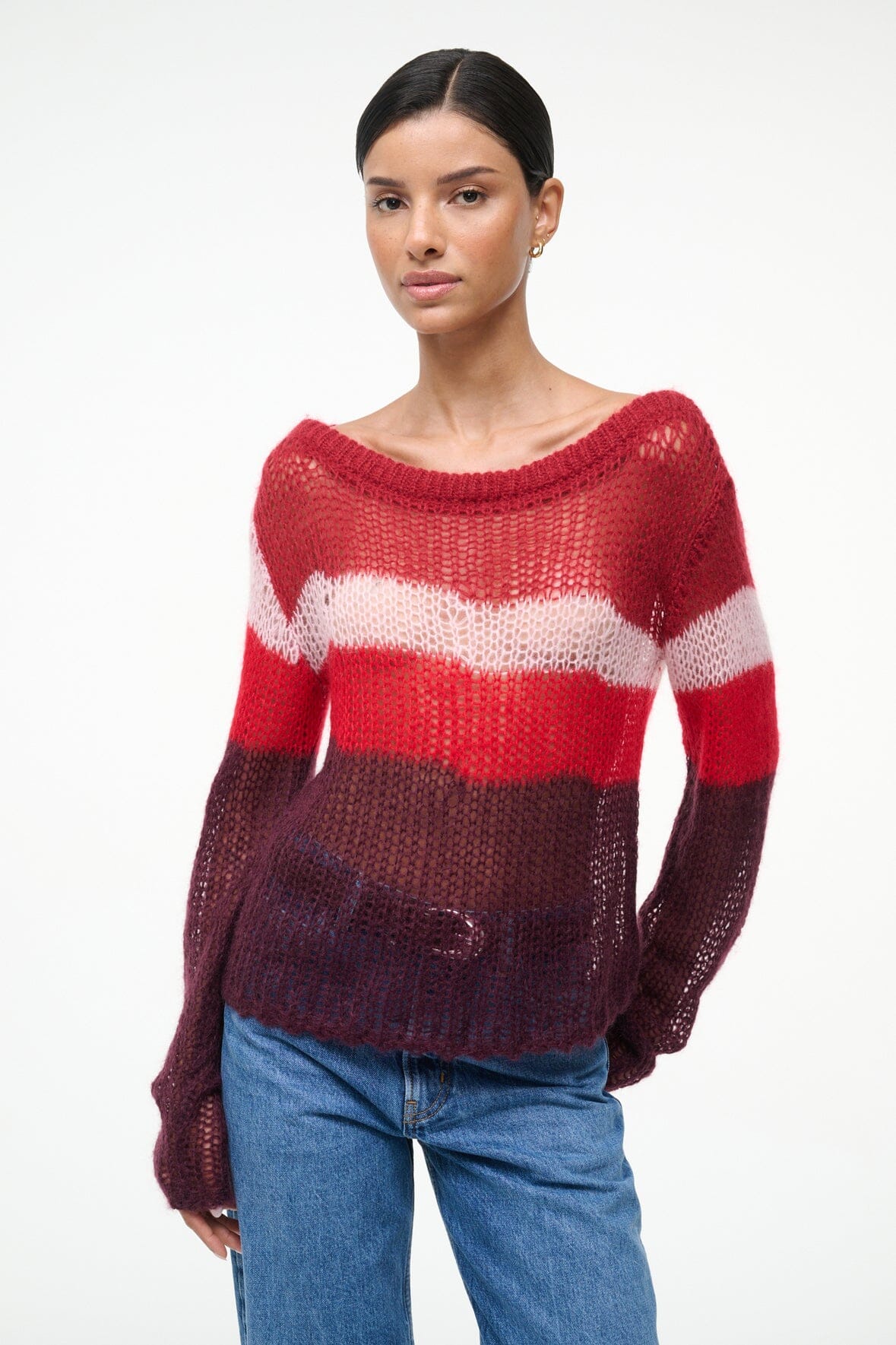 TESSA SWEATER | SYRAH MULTI - Image 2