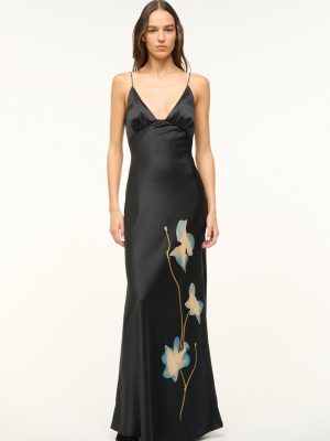 HANK SILK DRESS | BOTANICAL SHADOWS