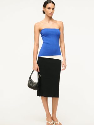 LA SERENA DRESS | DEEP SEA BLACK IVORY