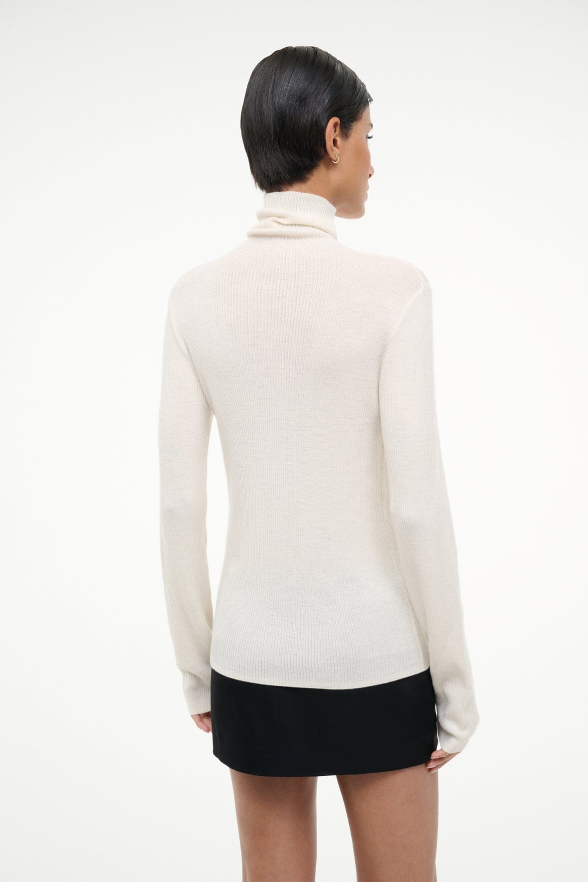 TONI SUPERFINE CASHMERE SWEATER | IVORY - Image 3