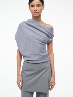 MABEL SWEATER | HEATHER GREY