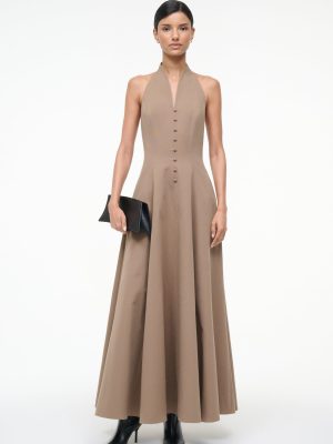 STELLA DRESS | TAUPE
