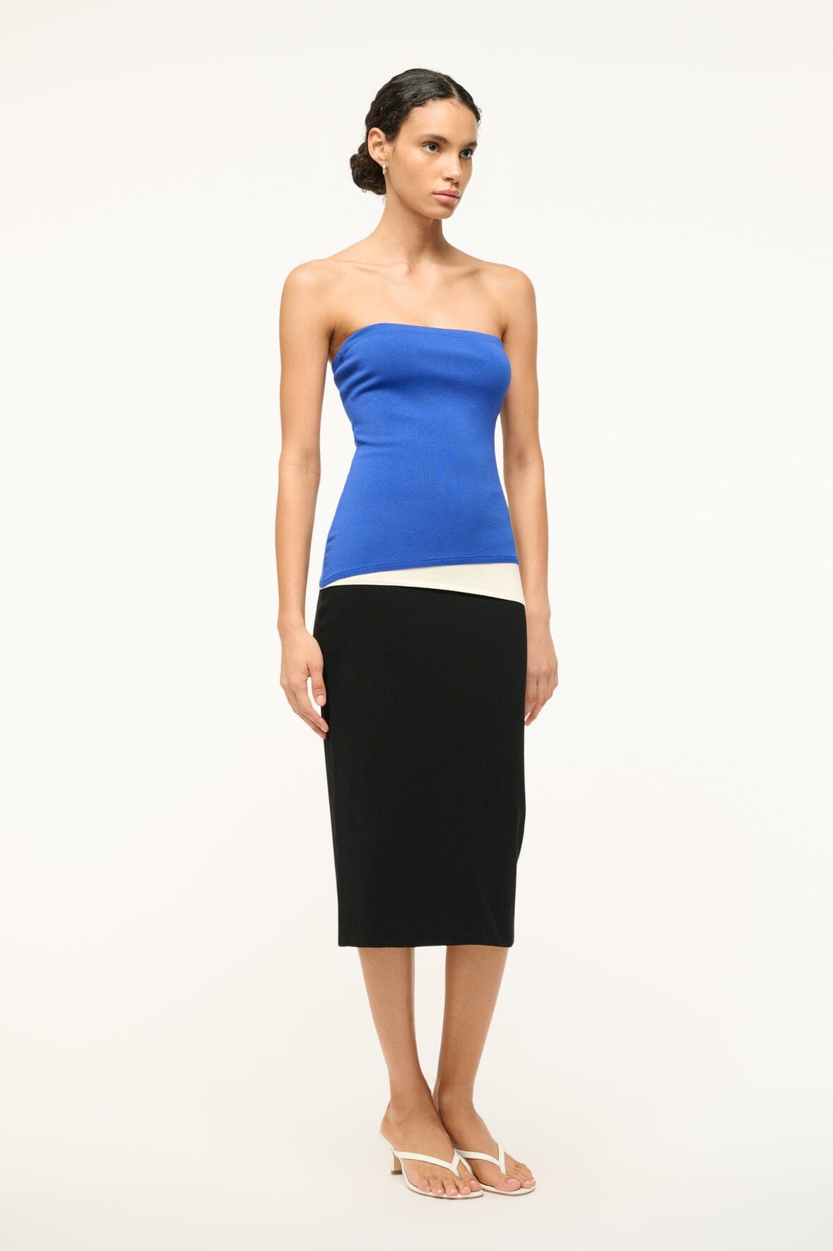 LA SERENA DRESS | DEEP SEA BLACK IVORY - Image 5