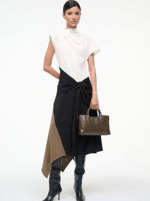 DAVINA DRESS | BLACK MULTI