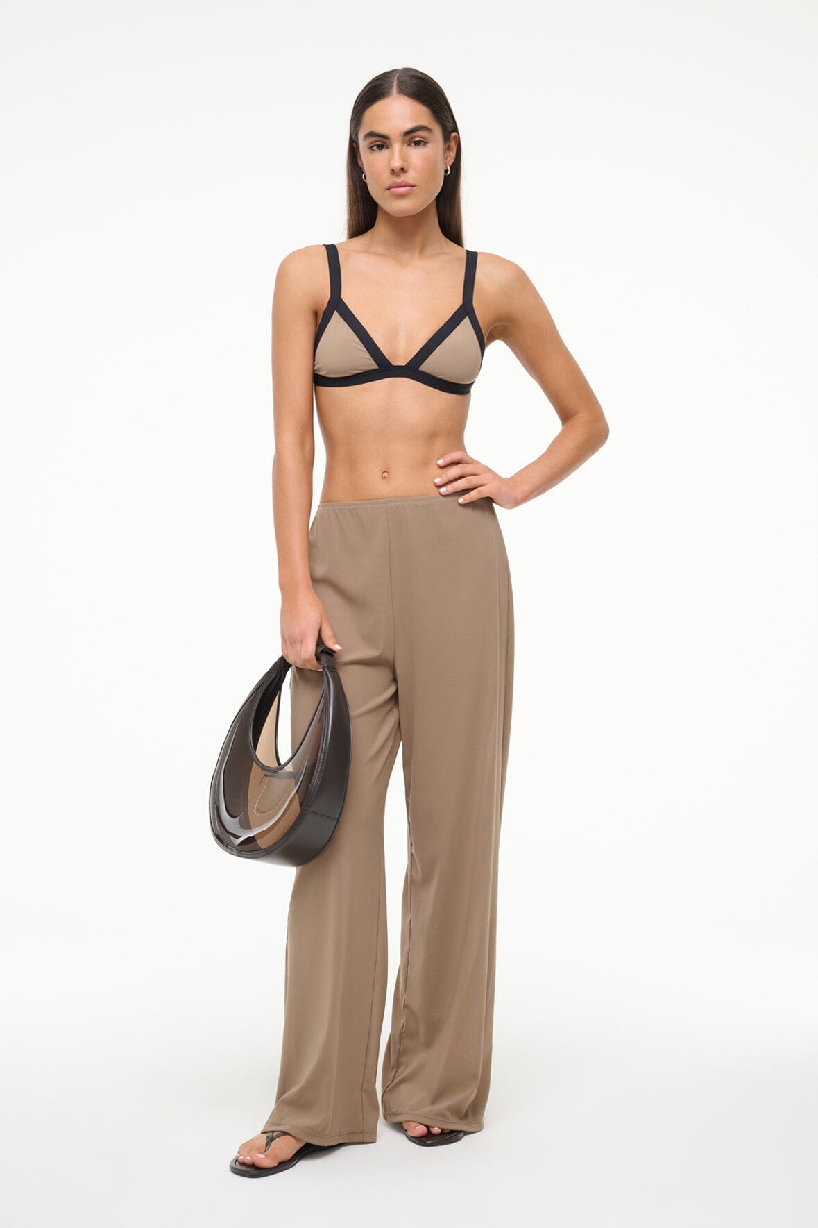 MONICA COVERUP PANT | TAUPE