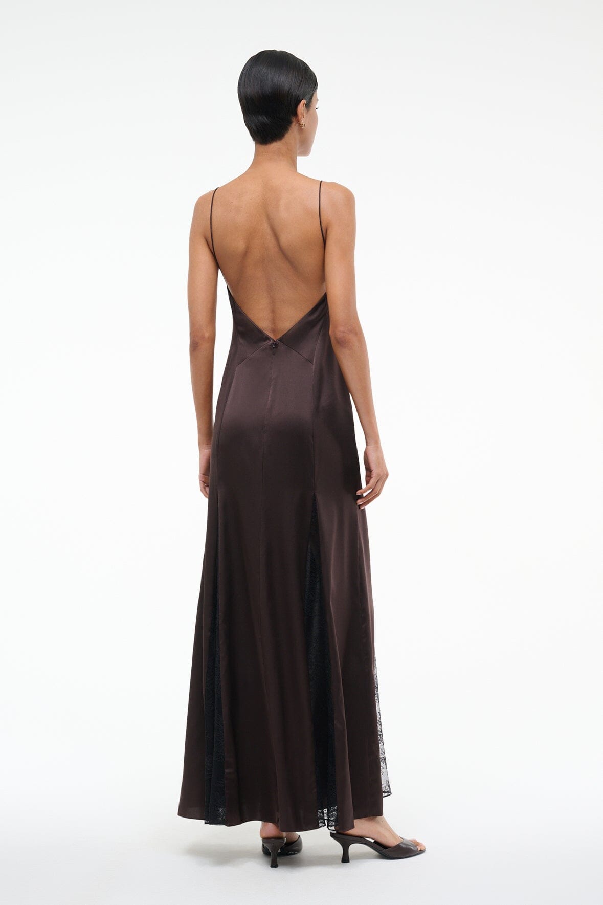 TRINITY SILK DRESS | EARTH - Image 6
