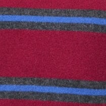 EASY CASHMERE TEE | CRIMSON STRIPE - Image 6