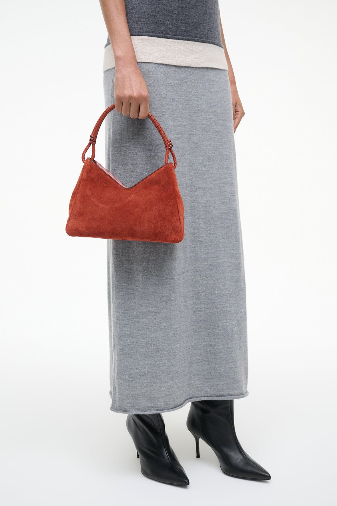 VALERIE SHOULDER BAG | AUBURN SUEDE - Image 6