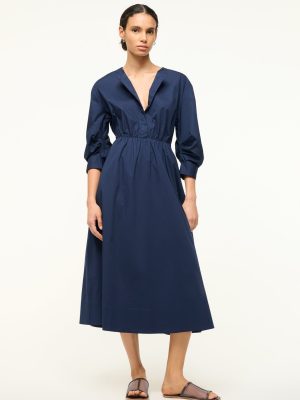 CAFU DRESS | NAVY