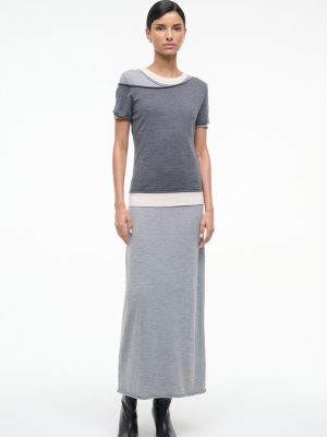 LYRIC DRESS | HEATHER GREY MULTI