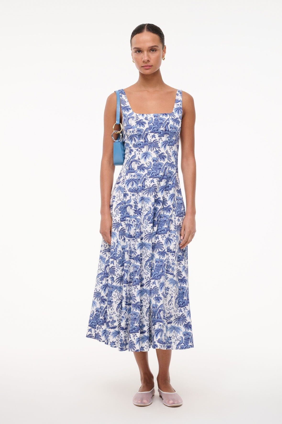 WELLS DRESS | BLUE TOILE