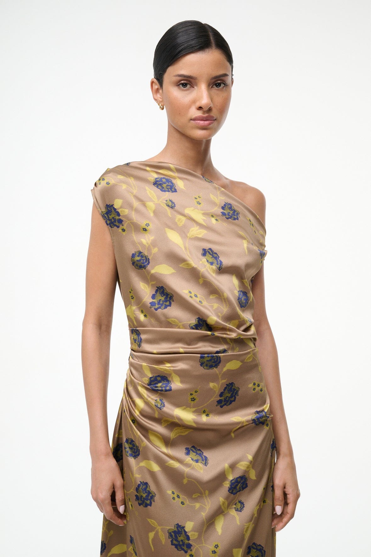 PHARE SILK DRESS | VINTAGE FLORAL - Image 2