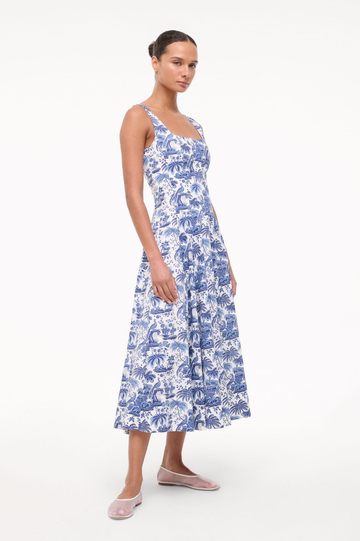 WELLS DRESS | BLUE TOILE - Image 2