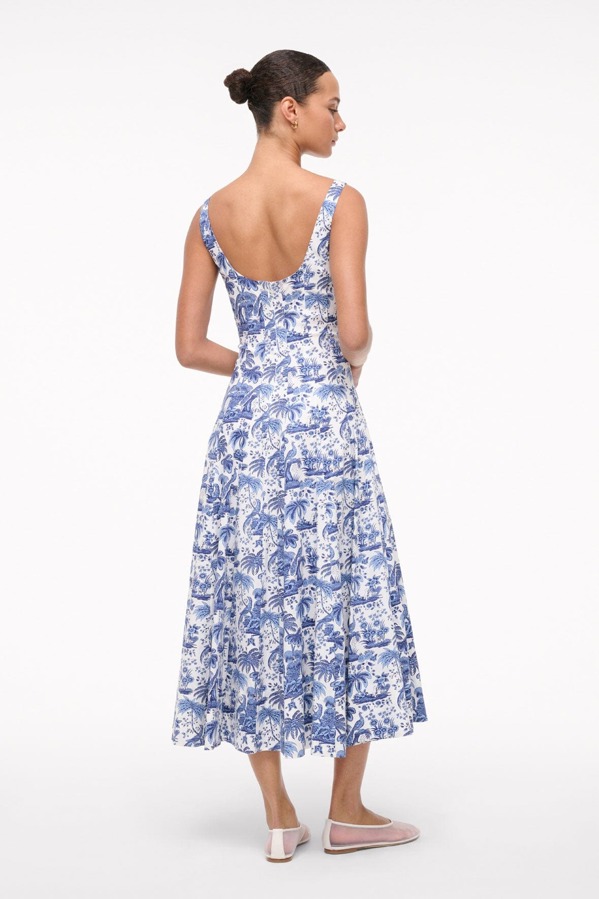 WELLS DRESS | BLUE TOILE - Image 4
