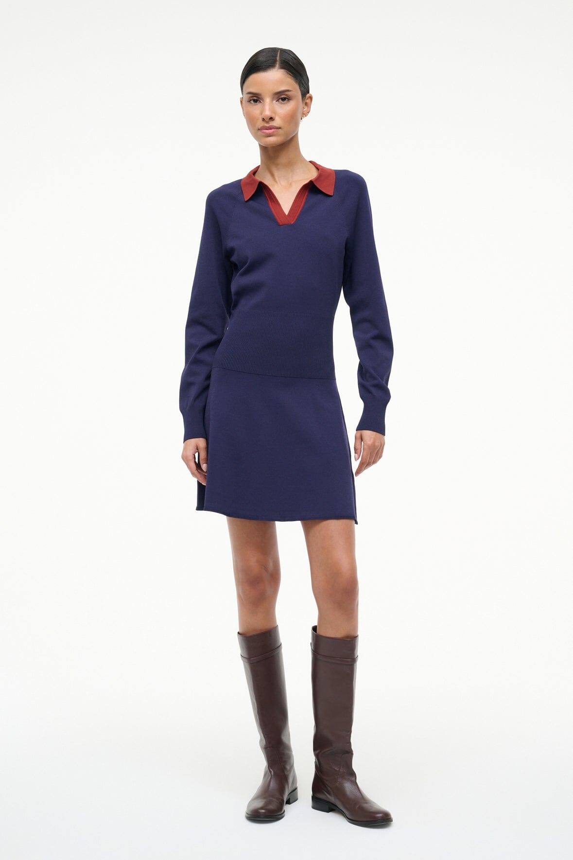 GENE DRESS | NAVY SANGRIA