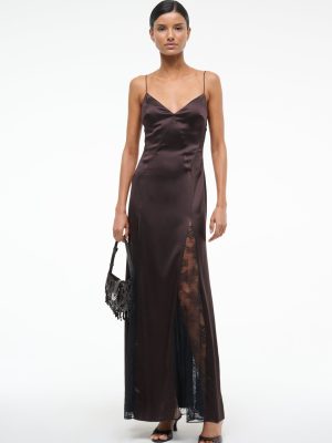 TRINITY SILK DRESS | EARTH