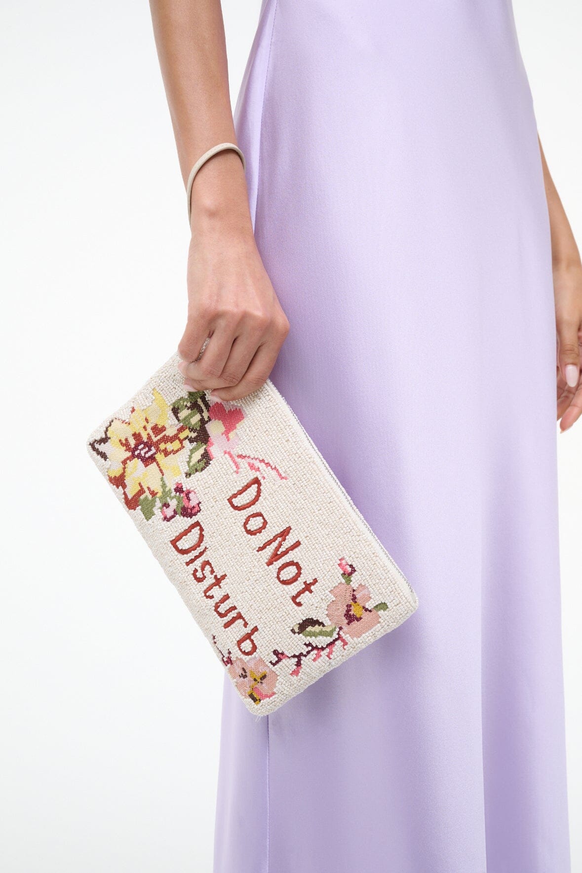 TOMMY BEADED LARGE POUCH | DO NOT DISTURB - Image 6