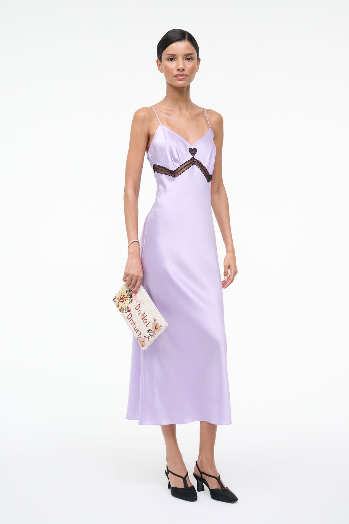 TOMMY BEADED LARGE POUCH | DO NOT DISTURB - Image 3