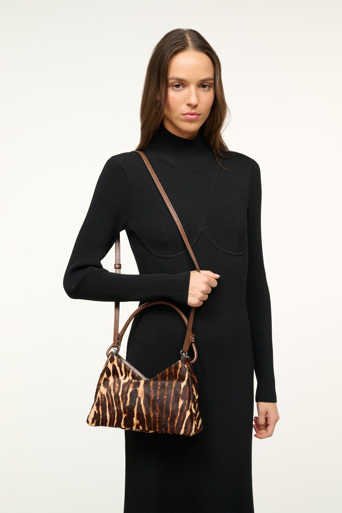 VALERIE SHOULDER BAG | LADY LEOPARD CACAO - Image 2