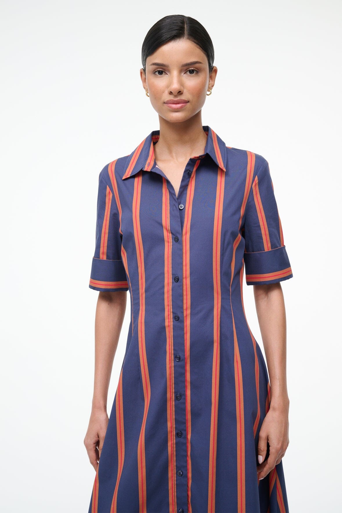 JOAN DRESS | RAILROAD STRIPE - Image 2