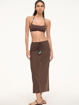 MILENA SKIRT | DARK CHOCOLATE