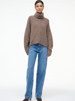 BETSY CASHMERE SWEATER | TRUFFLE