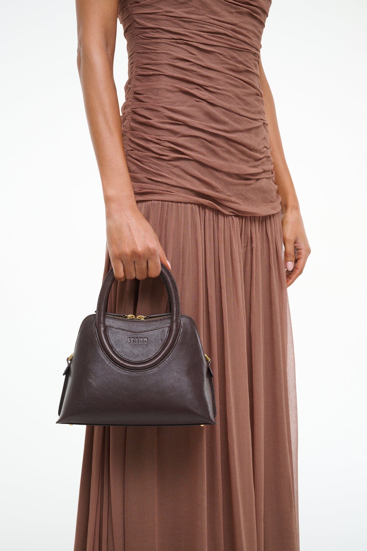 NAOMI MINI SATCHEL | ESPRESSO - Image 2