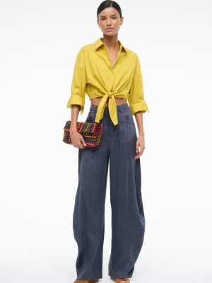 LISA TOP | CHARTREUSE