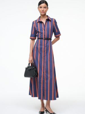 JOAN DRESS | RAILROAD STRIPE