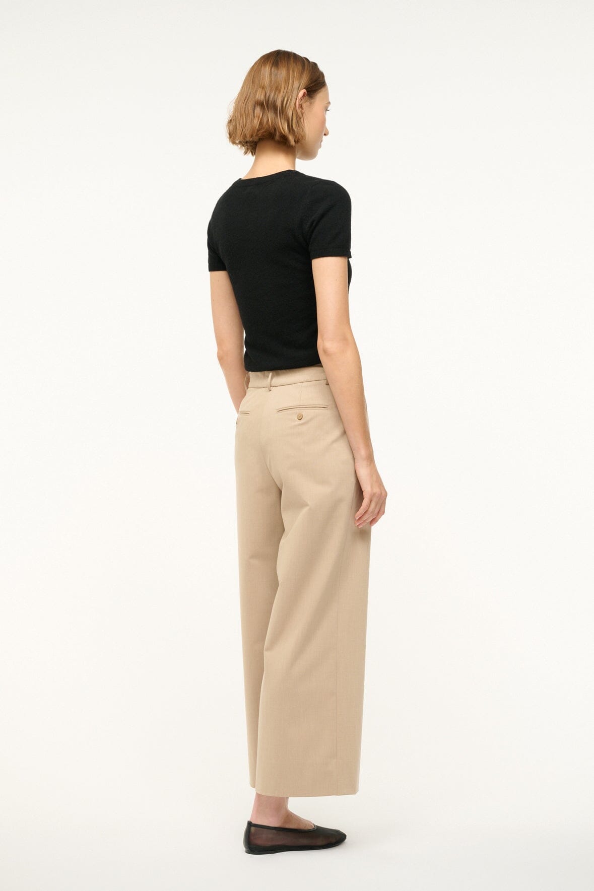 CROPPED PRINCE PANT | STONE - Image 3
