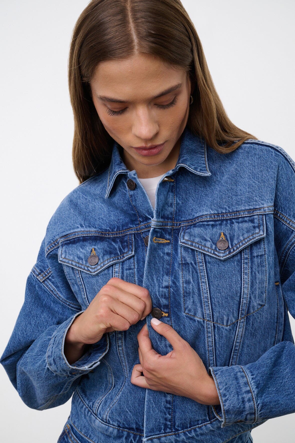 GLEN DENIM JACKET | VINTAGE WASH - Image 4